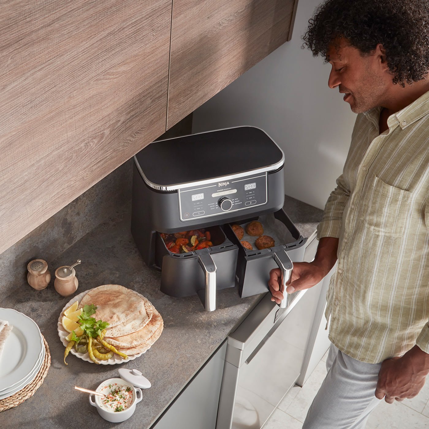 airfryer-ninja-foodi-max-double-compartiment-6-en-1-95l-af400eu-5